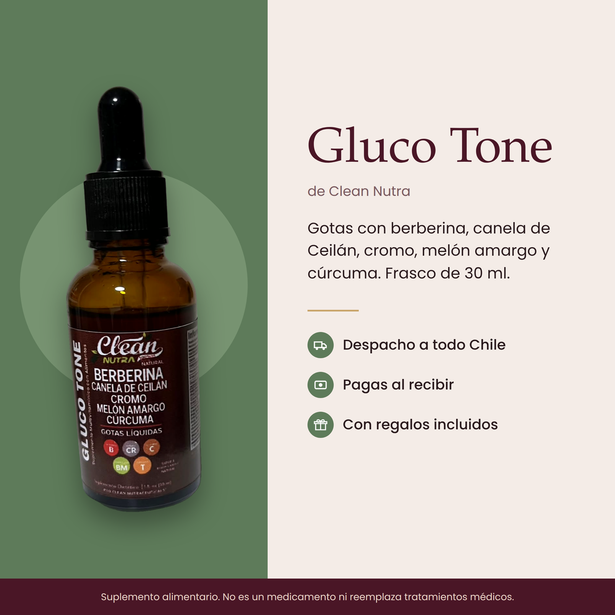 GLUCORA de Clean Nutraceuticals